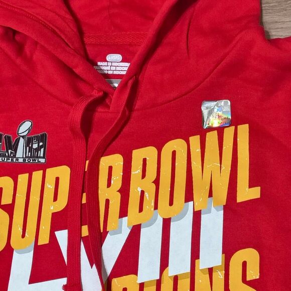 Kansas City Chiefs Super Bowl LVIII Champions Hoodie – Size L (Brand New) - Picture 3 of 4